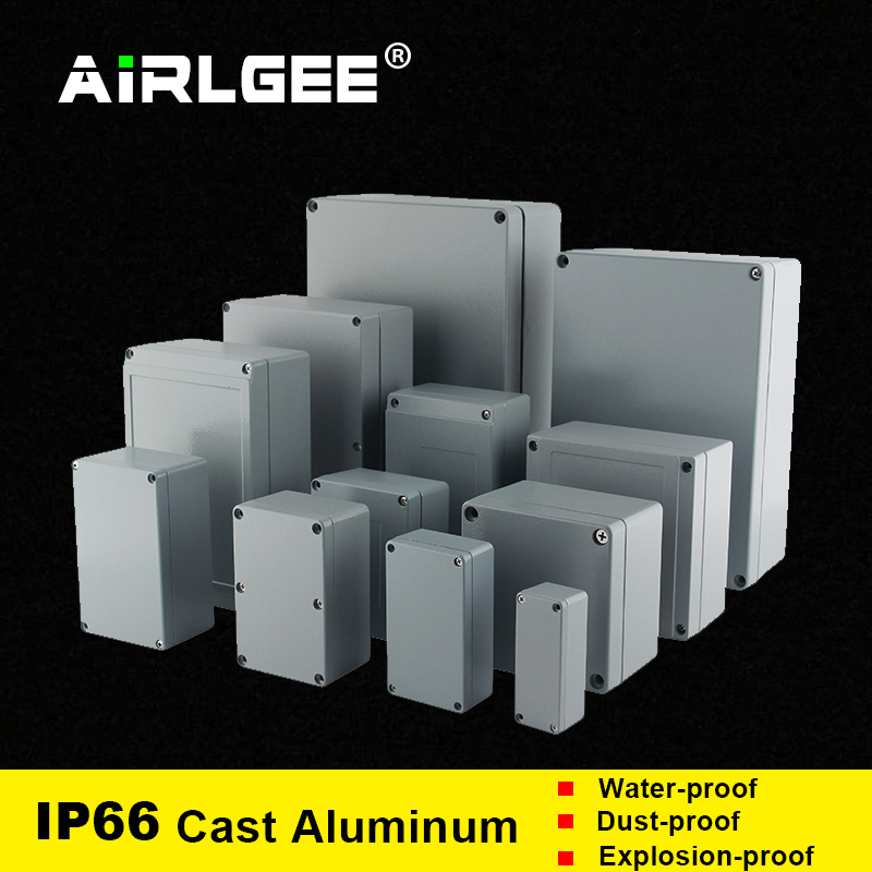 Outdoor Power Distribution Box - Industry IP66 Waterproof Cast Aluminum Junction