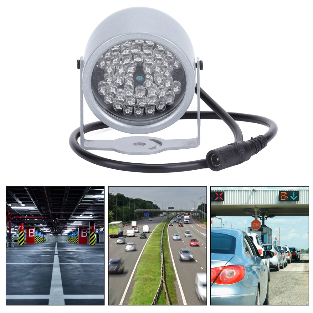 Outdoor Power Monitor - 48 LEDs Fill Light 12V Voltage
