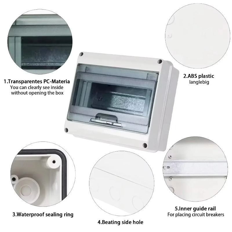 2/3/5/8 Way Waterproof Electri - Outdoor Power Distribution Box 评论和价格