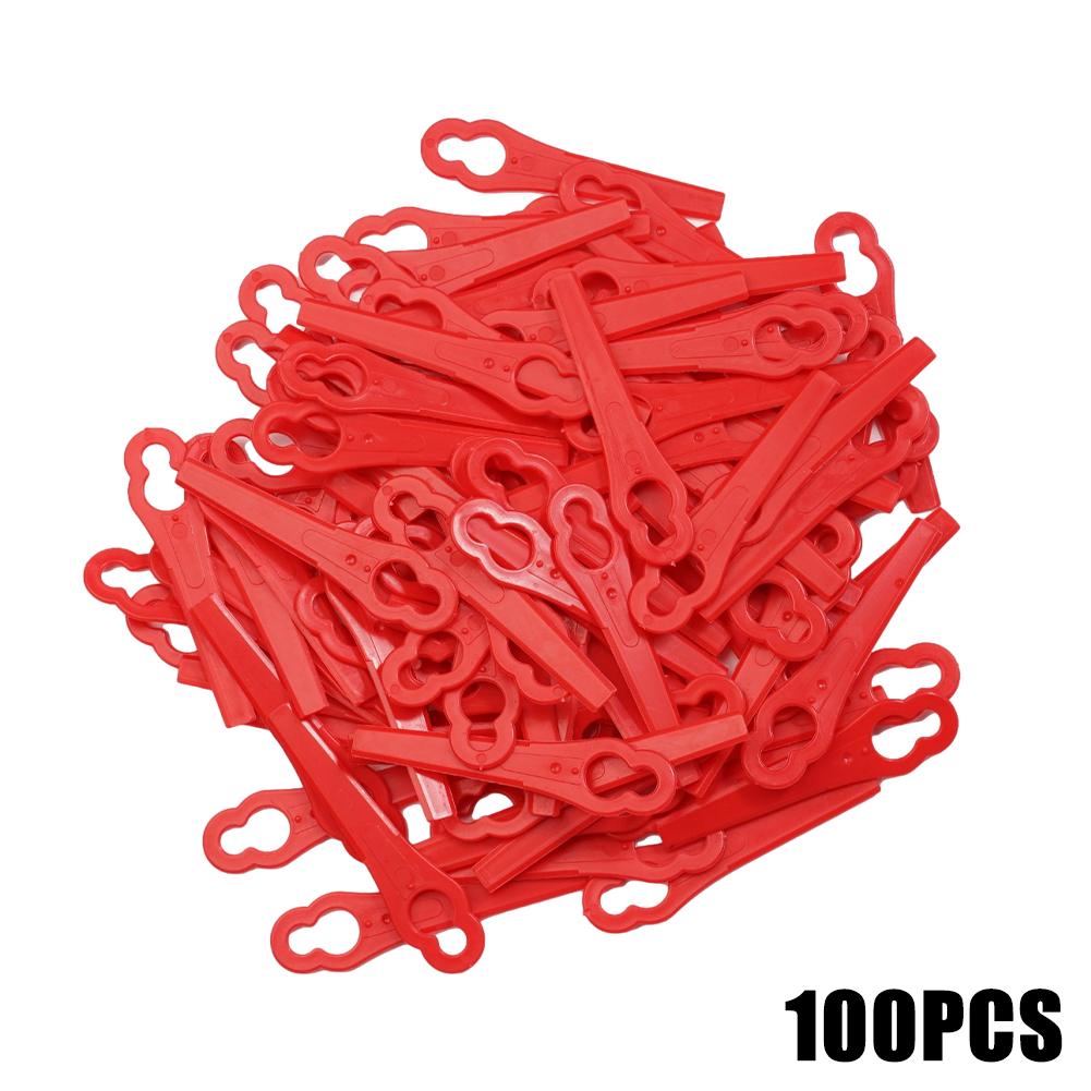 100pcs Plastic Cutter Blades F - Leaf Blower Cordless 评论和价格