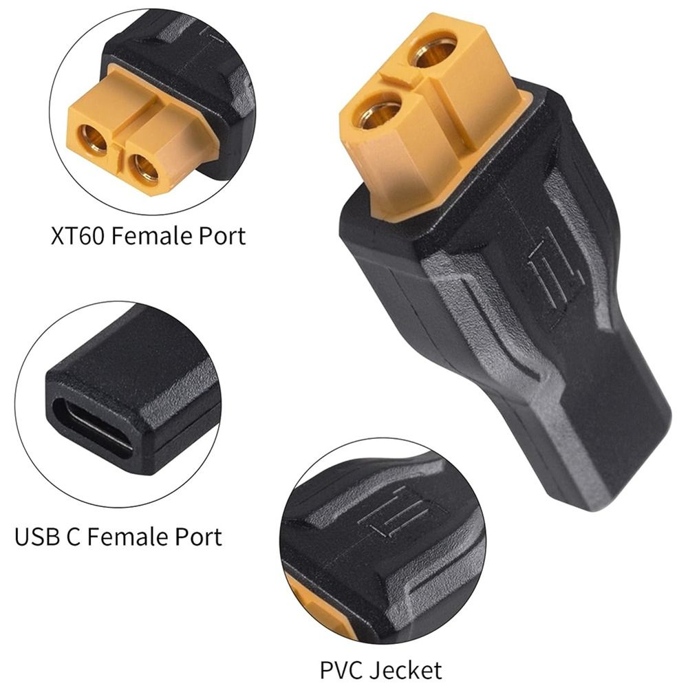 5525 7450 USB C to XT60 Adapte - Outdoor Power Adapter Usb 评论和价格