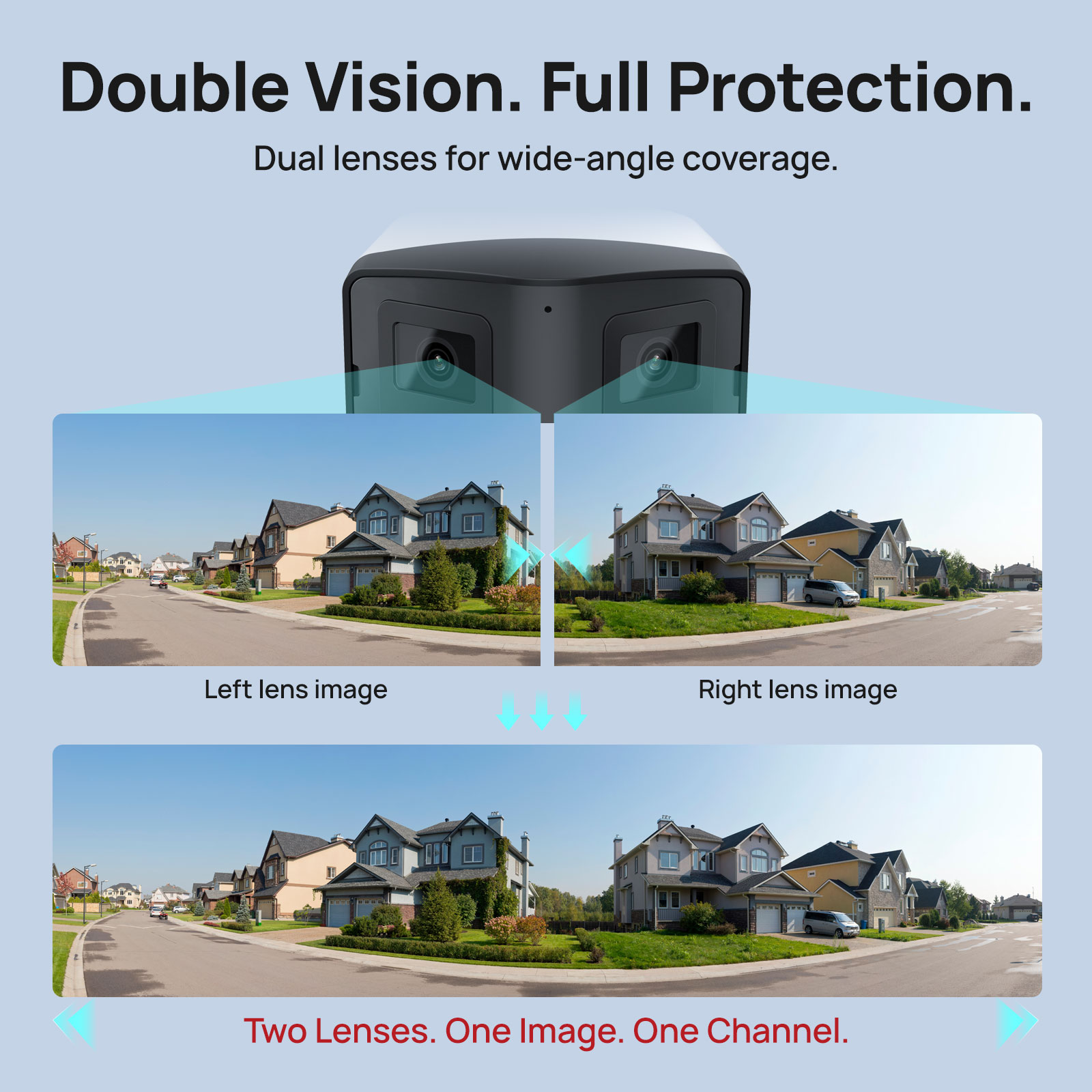 VIKYLIN 170° Panoramic Securit - Outdoor Power G Motion 评论和价格