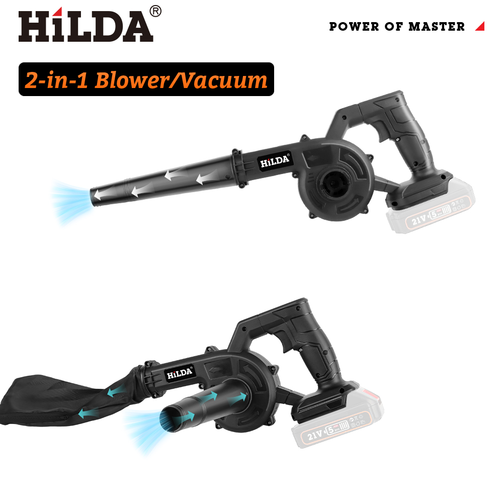 HILDA 2 in 1 Cordless Leaf Blo - Leaf Blower Cordless 评论和价格