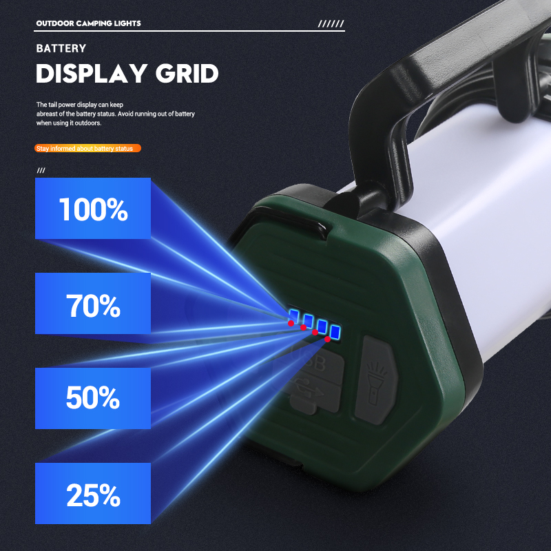 Portable Powerful LED Flashlig - Outdoor Powerbank 评论和价格