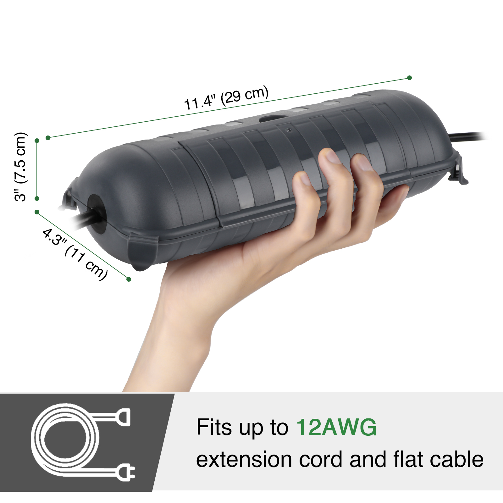 Large Weatherproof Outdoor Ele - Outdoor Power Distribution Box 评论和价格