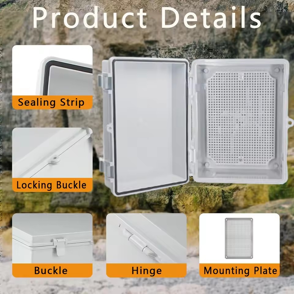 IP66 Electrical Plastic Enclos - Outdoor Power Distribution Box 评论和价格