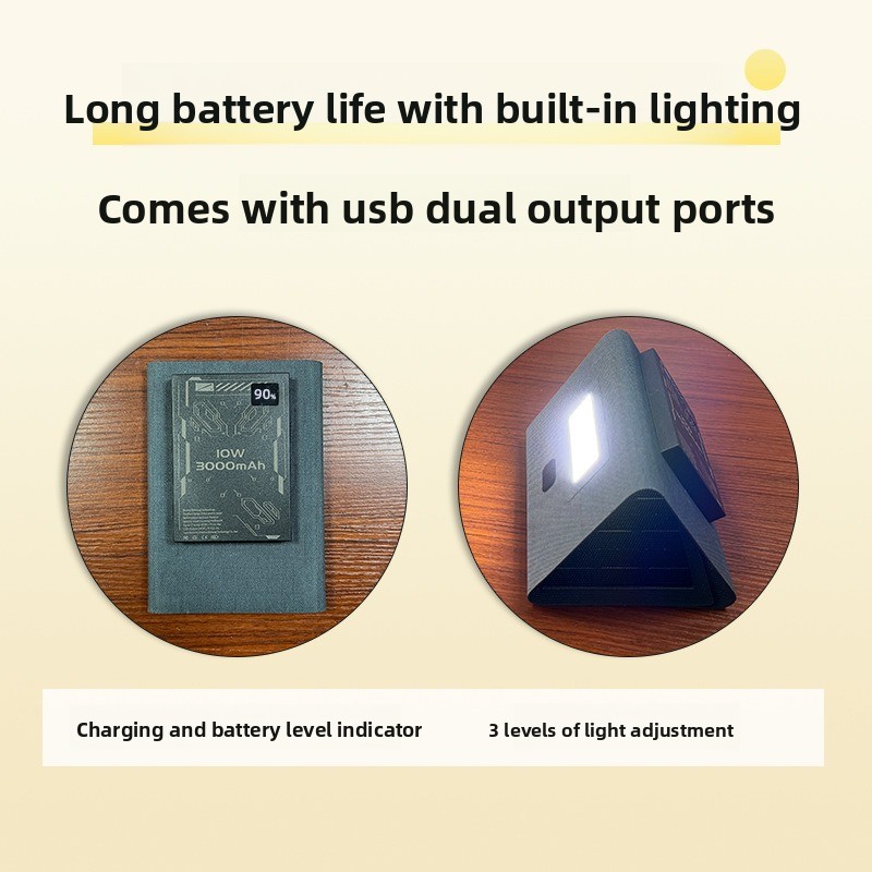 Foldable Solar Panel Charger P - Outdoor Powerbank 评论和价格
