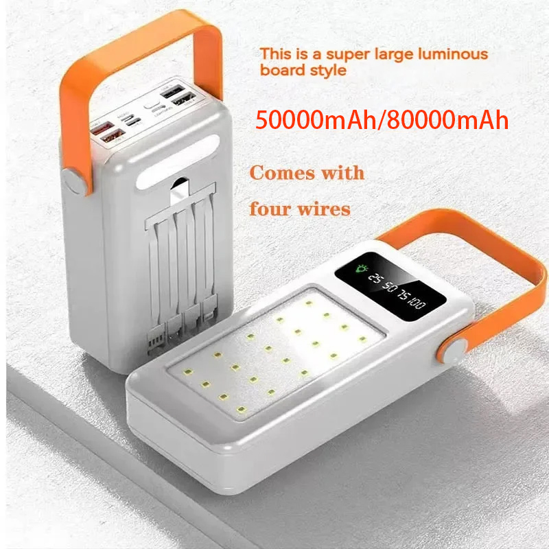 50000mAh 80000mAh Portable Pow - Outdoor Powerbank 评论和价格