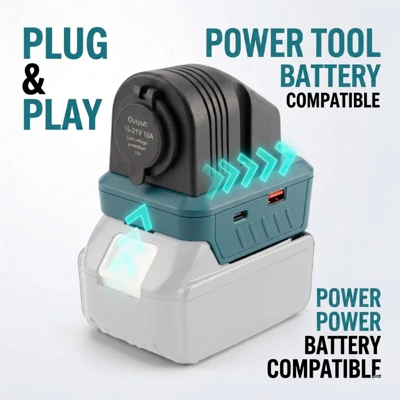 Portable Power Adapter for Mak - Outdoor Power Adapter Usb 评论和价格