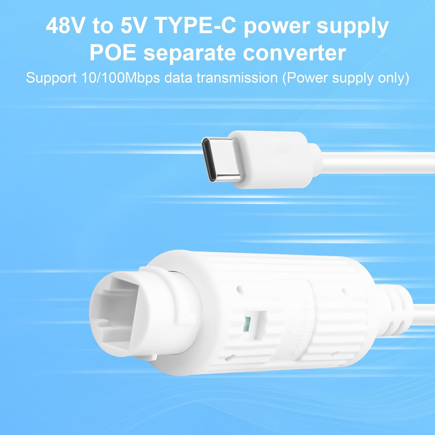 POE to USB-C Power Converter R - Outdoor Power Monitor 评论和价格