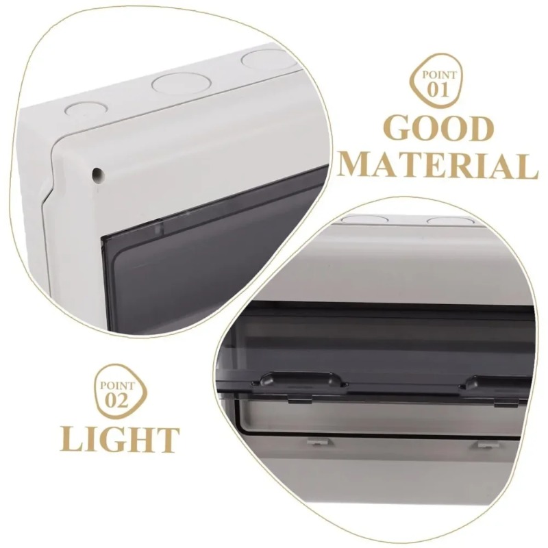 Junction Wire Box 12 Ways Outd - Outdoor Power Supply Box 评论和价格
