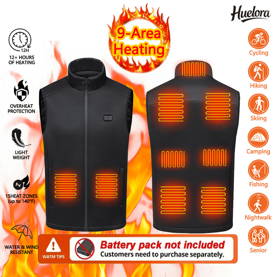 Winter Heating Vest 9 Area Sta - Outdoor Powerbank 评论和价格