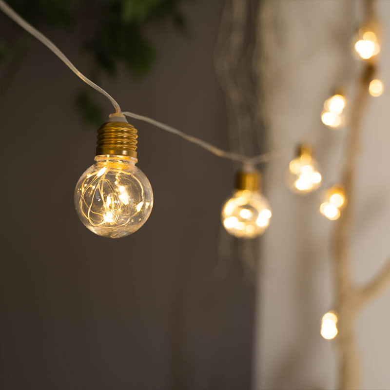 4M 10Bulbs Patio String Light  - Outdoor Power Adapter Usb 评论和价格