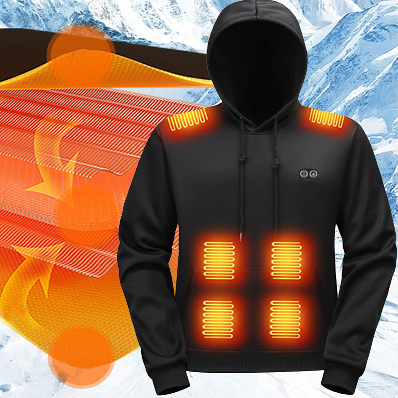 17 Zone Heating Hoodie Sweatsh - Outdoor Powerbank 评论和价格