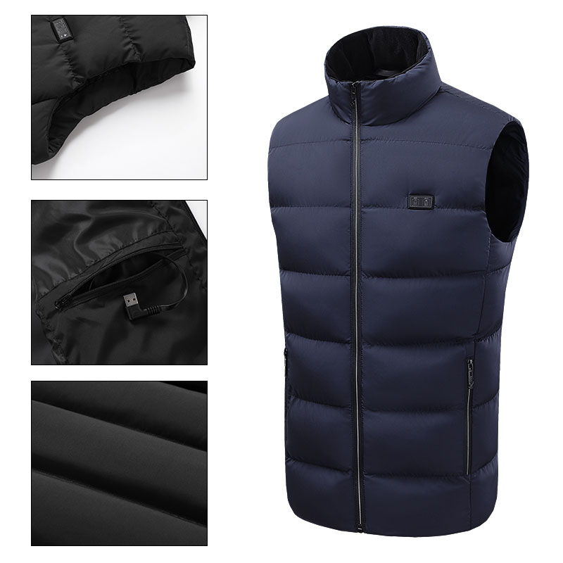 9 Area Heating Vest Men Women  - Outdoor Powerbank 评论和价格