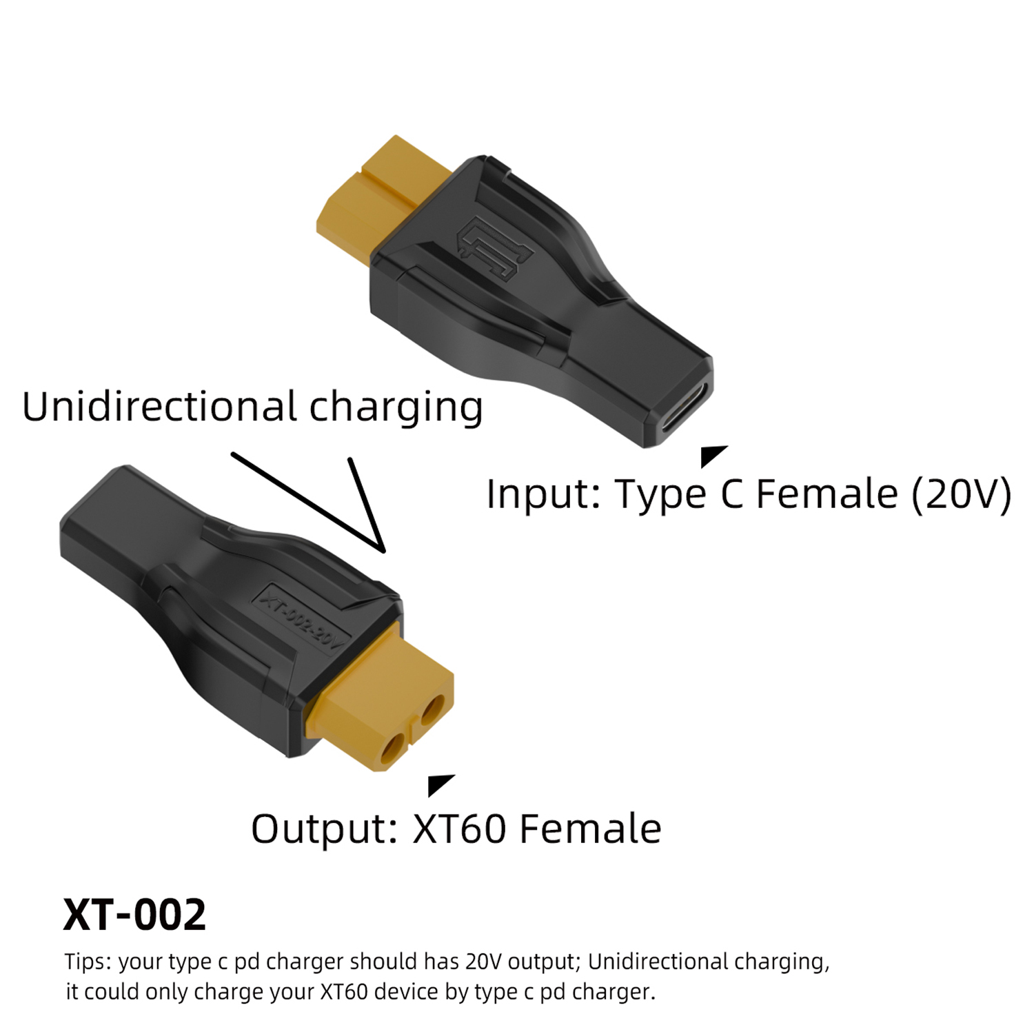 USB C to XT60 Adapter Converte - Outdoor Power Adapter Usb 评论和价格