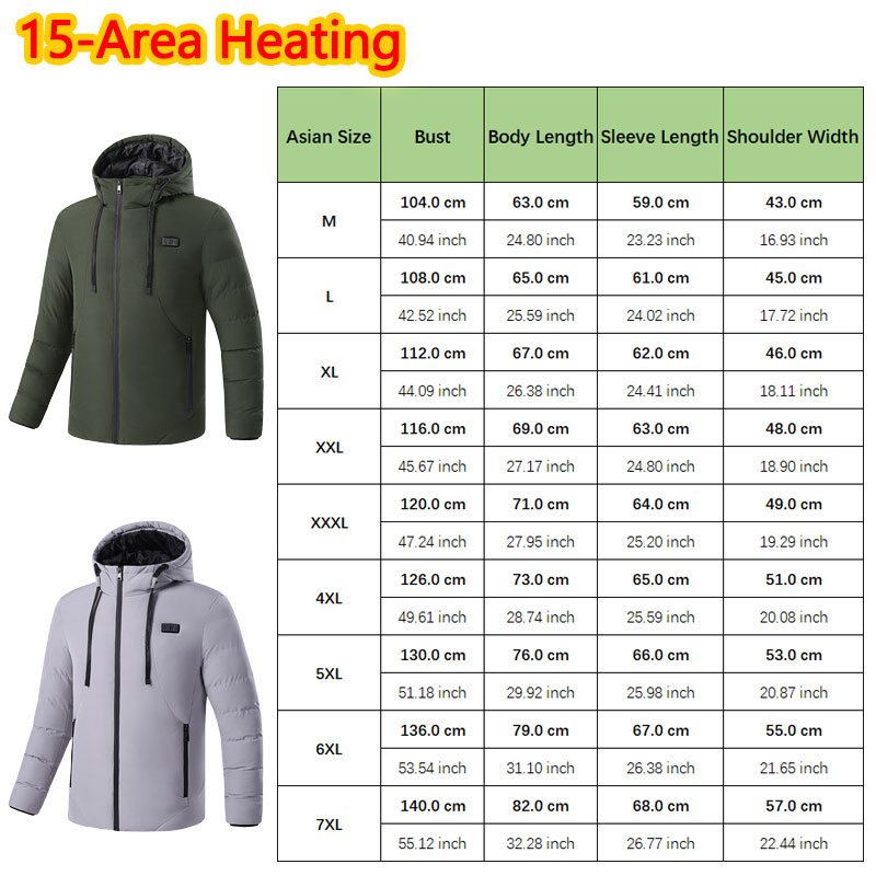 Huelora 11 Area Heated Jacket  - Outdoor Powerbank 评论和价格