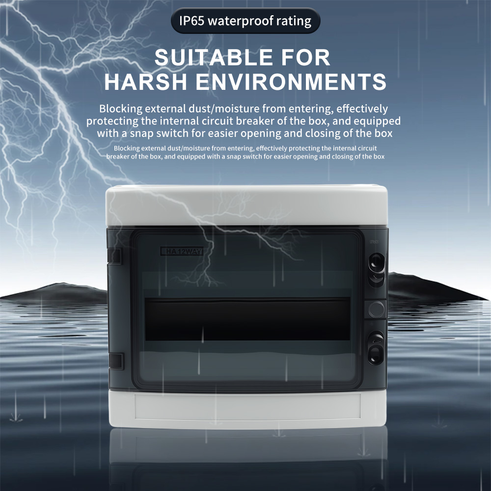 DIYGO HA-4/8/12/18/24 WAY IP65 - Outdoor Power Distribution Box 评论和价格